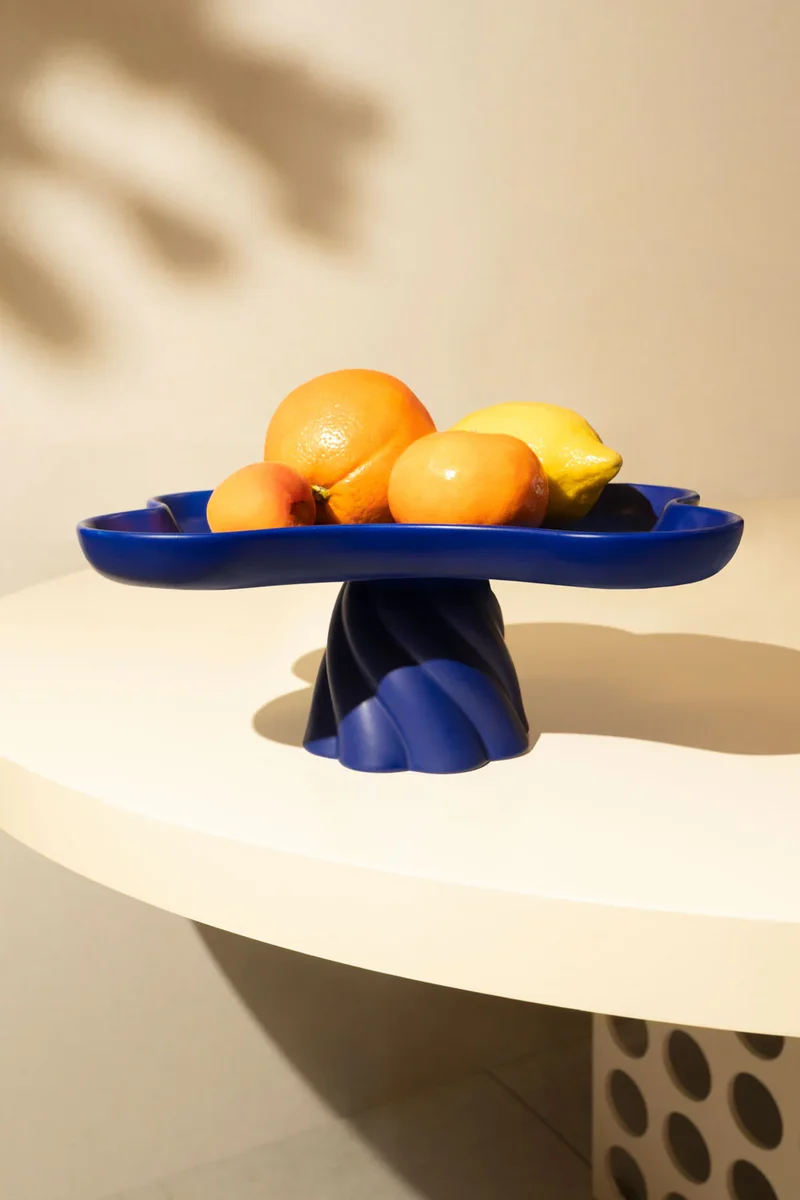 high tray - templo - dark blue