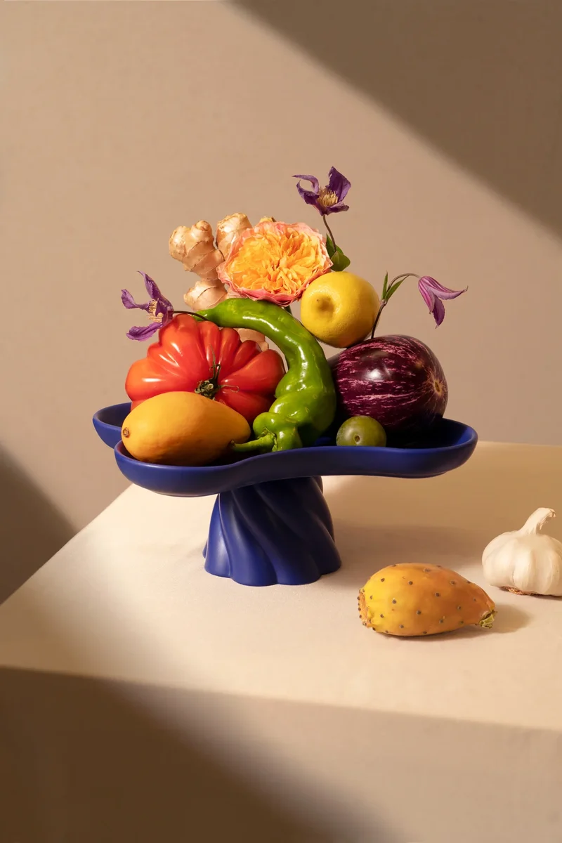 high tray - templo - dark blue