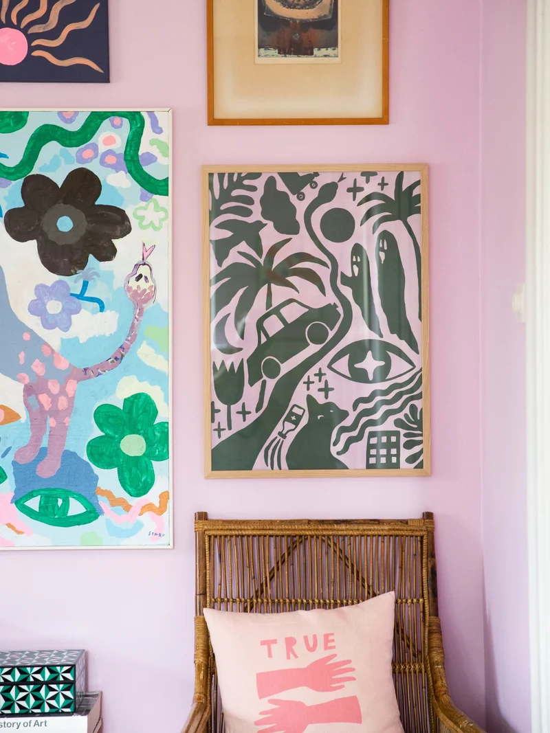 offset print - 50x70cm - the path