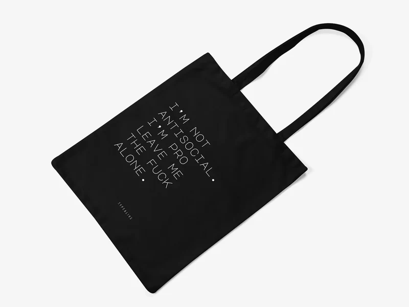 Tote Bag - Antisocial