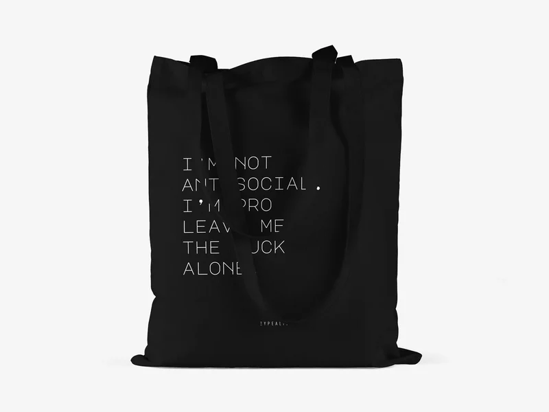 Tote Bag - Antisocial