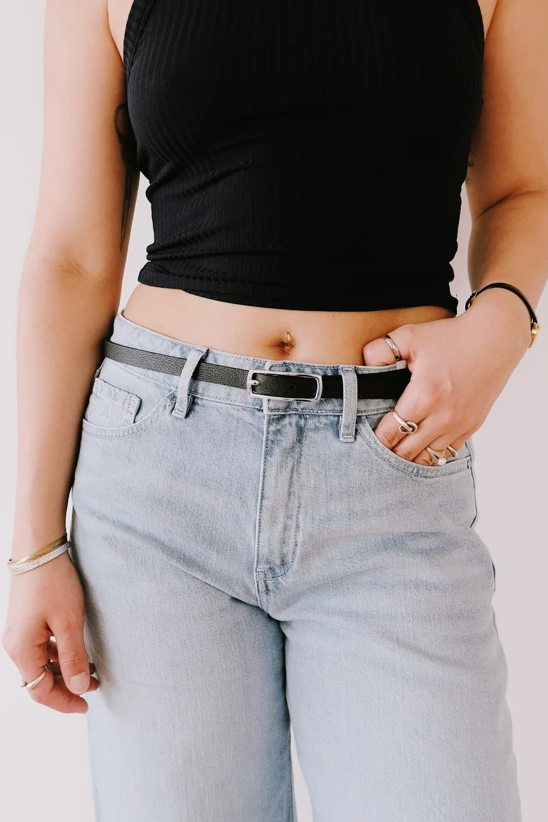 Thin Belt - Nyby - Black