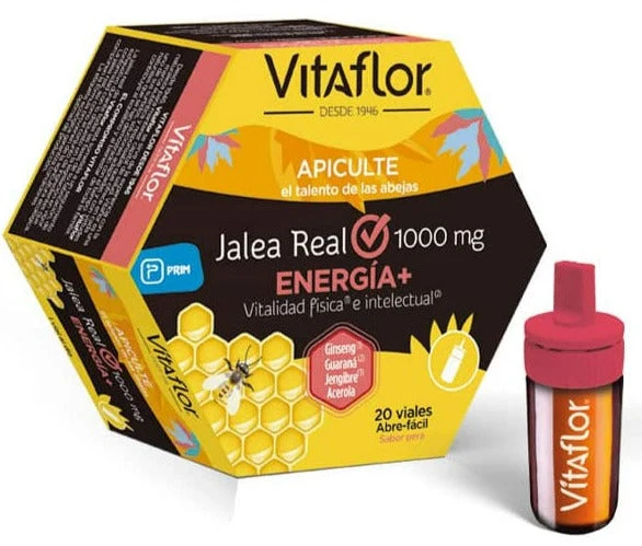 Vitaflor Energie Gelee Royale | Bekämpft Müdigkeit und Erschöpfung