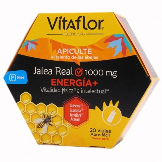 Vitaflor Energie Gelee Royale | Bekämpft Müdigkeit und Erschöpfung