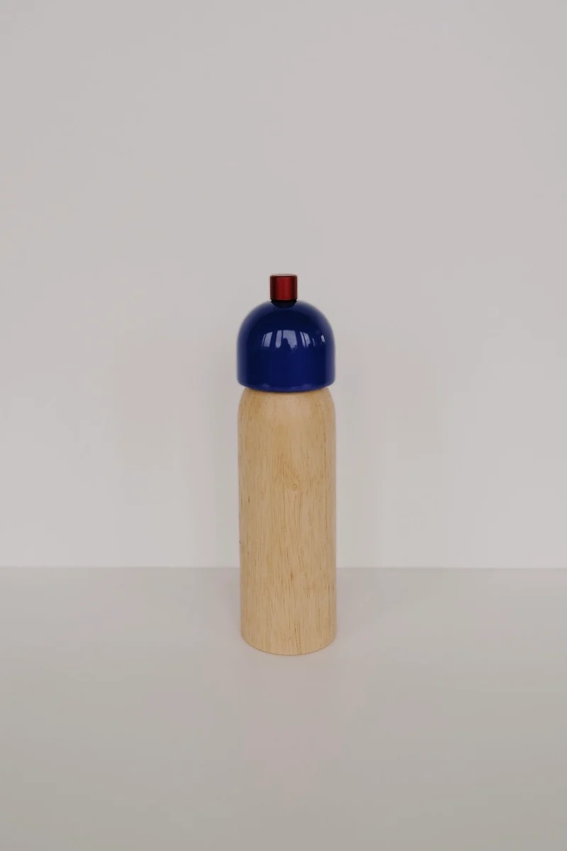 Salt / Pepper Grinder - Blue & Red