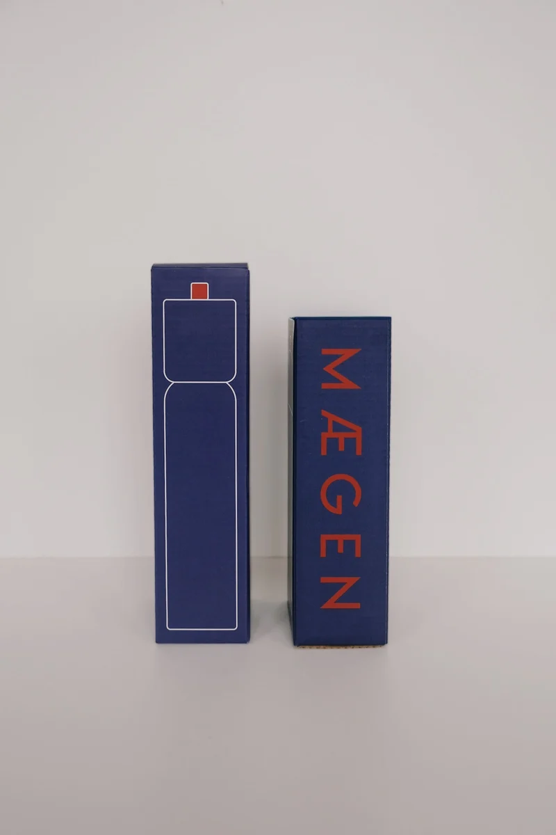 Salt / Pepper Grinder - Blue & Red