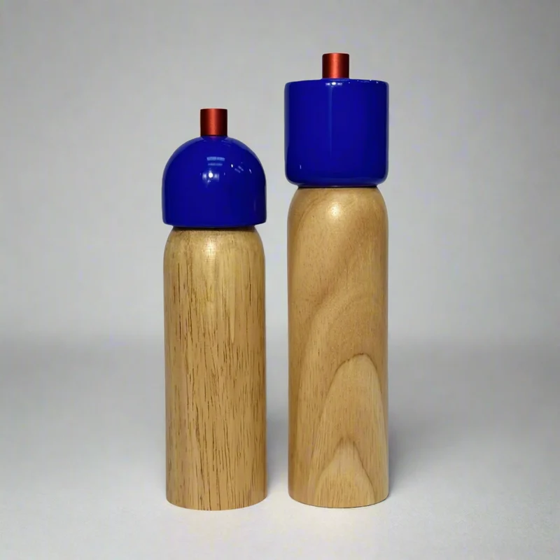 Salt / Pepper Grinder - Blue & Red