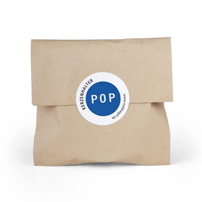 candle holder - POP - blue