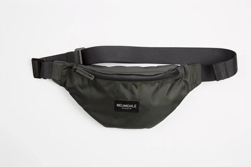 belt bag - net bag - wakame green