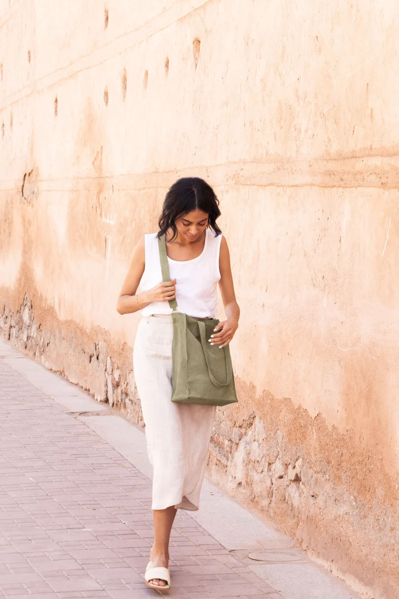 Tote - DENYA - Crossbody - Olive