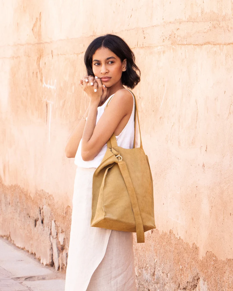 Tote - DENYA - Crossbody - mustard