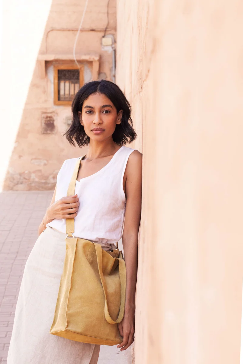 Tote - DENYA - Crossbody - mustard