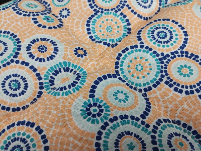 Körnerkissen Mosaike apricot
