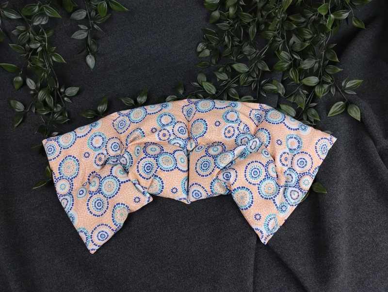 Körnerkissen Mosaike apricot