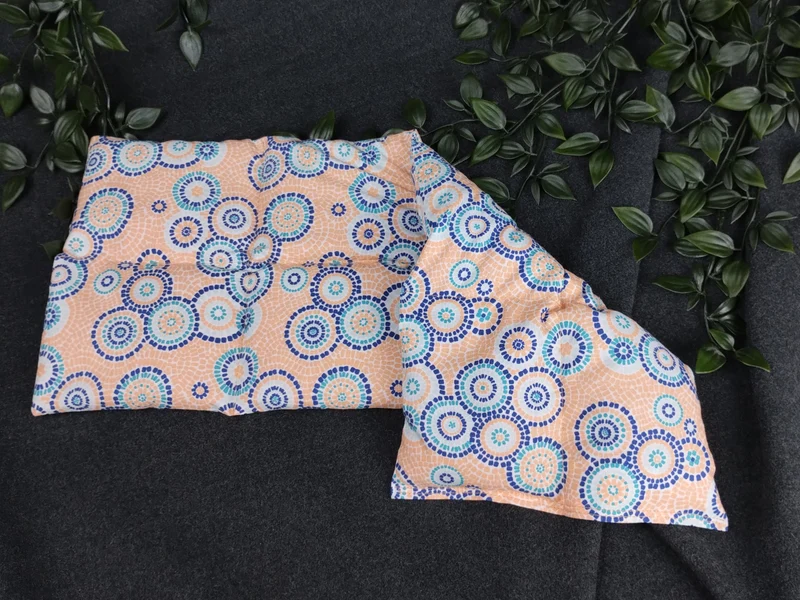 Körnerkissen Mosaike apricot