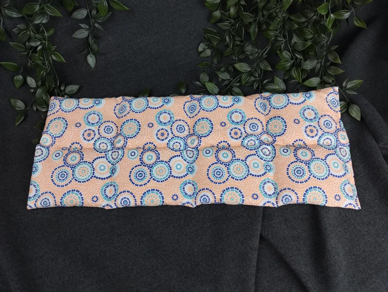 Körnerkissen Mosaike apricot