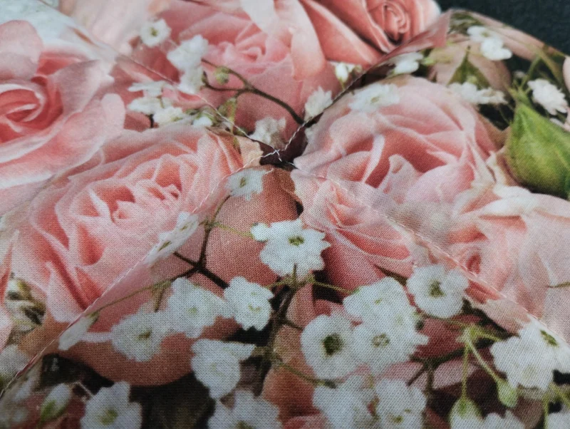Körnerkissen Rosenstrauß