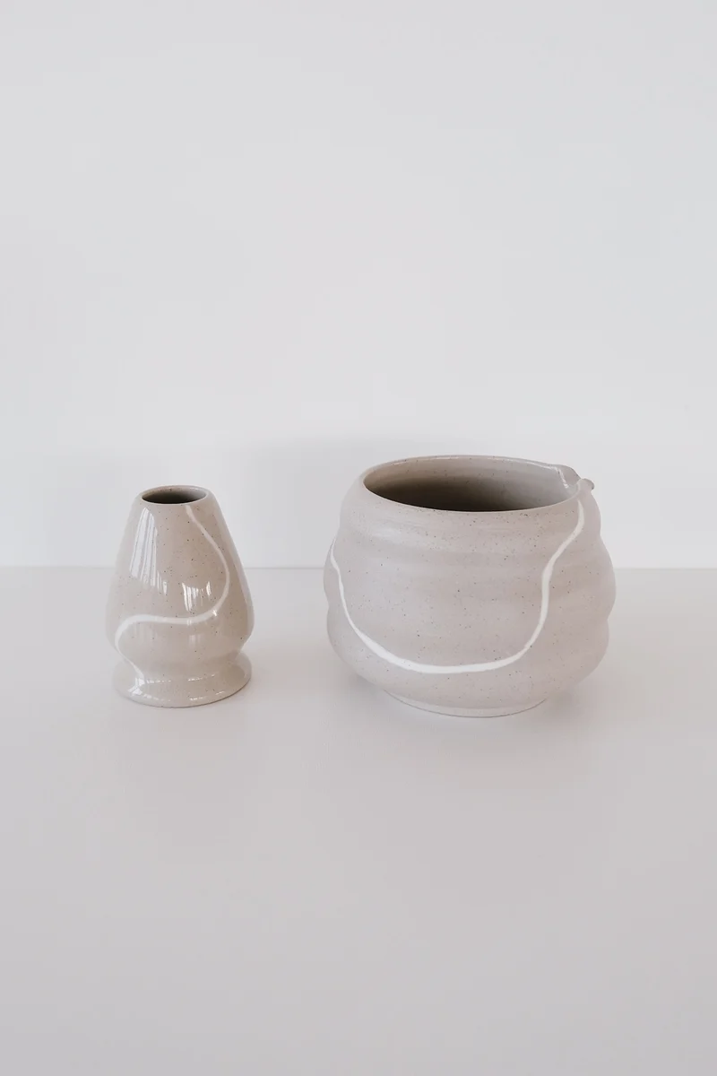 Matcha Whisk Holder - Marble