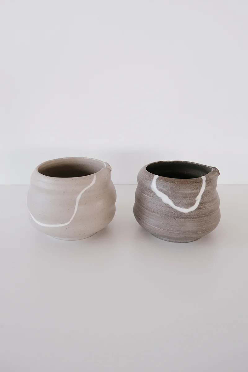 Matcha Bowl - Wavy - Marble