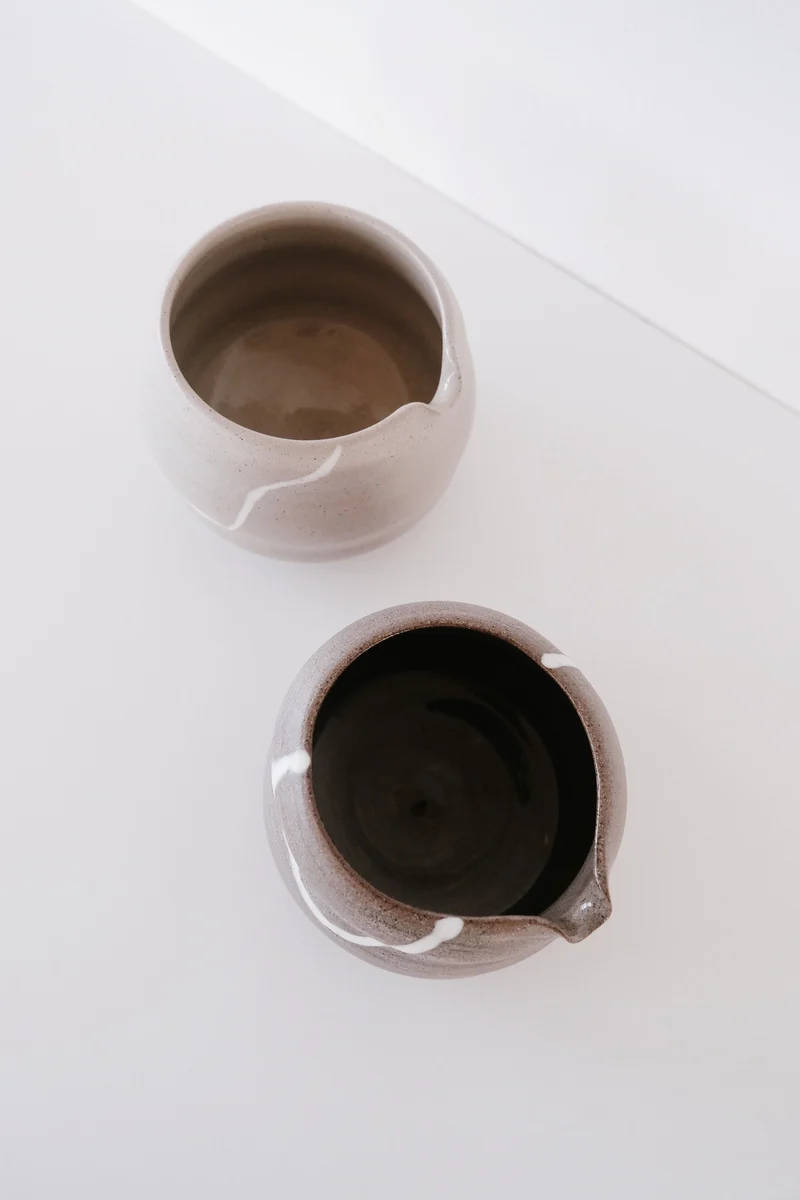 Matcha Bowl - Wavy - Marble