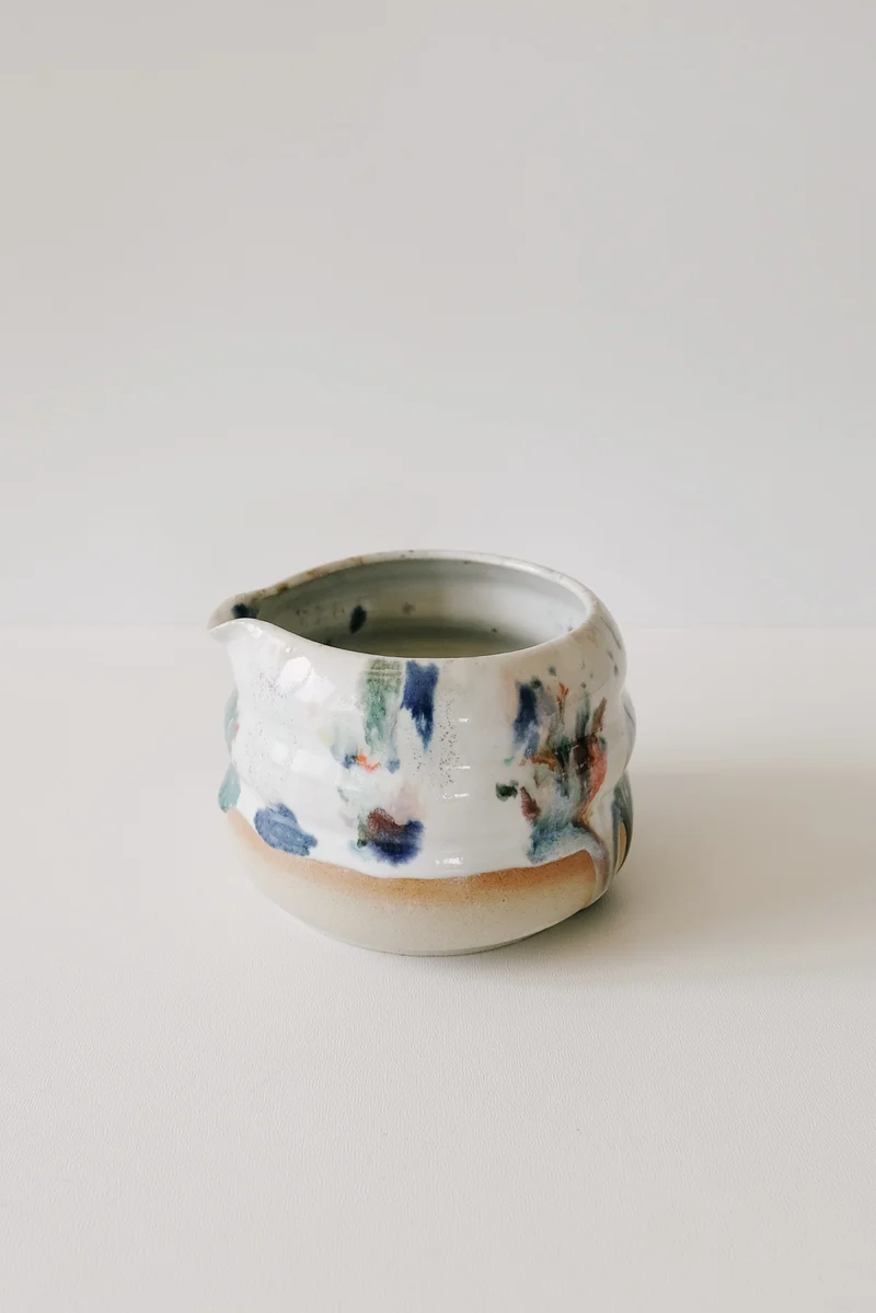 Matcha Bowl - Wavy - Colorful