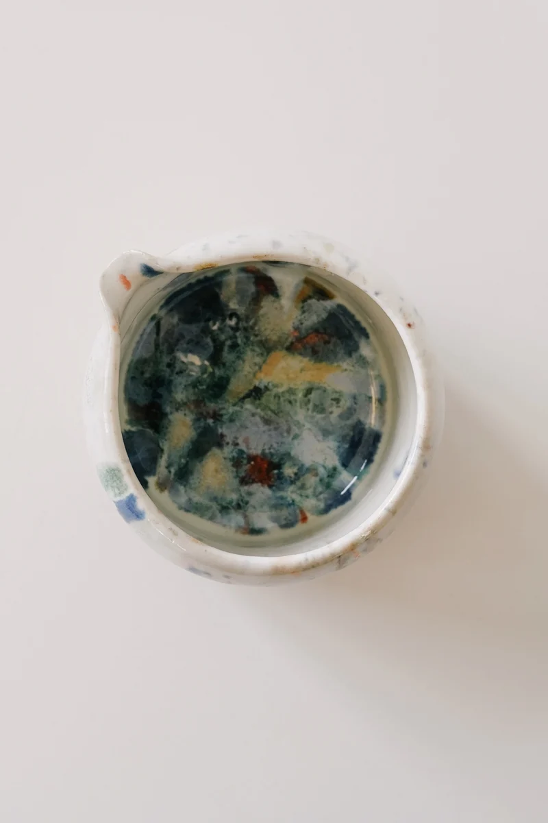Matcha Bowl - Wavy - Colorful