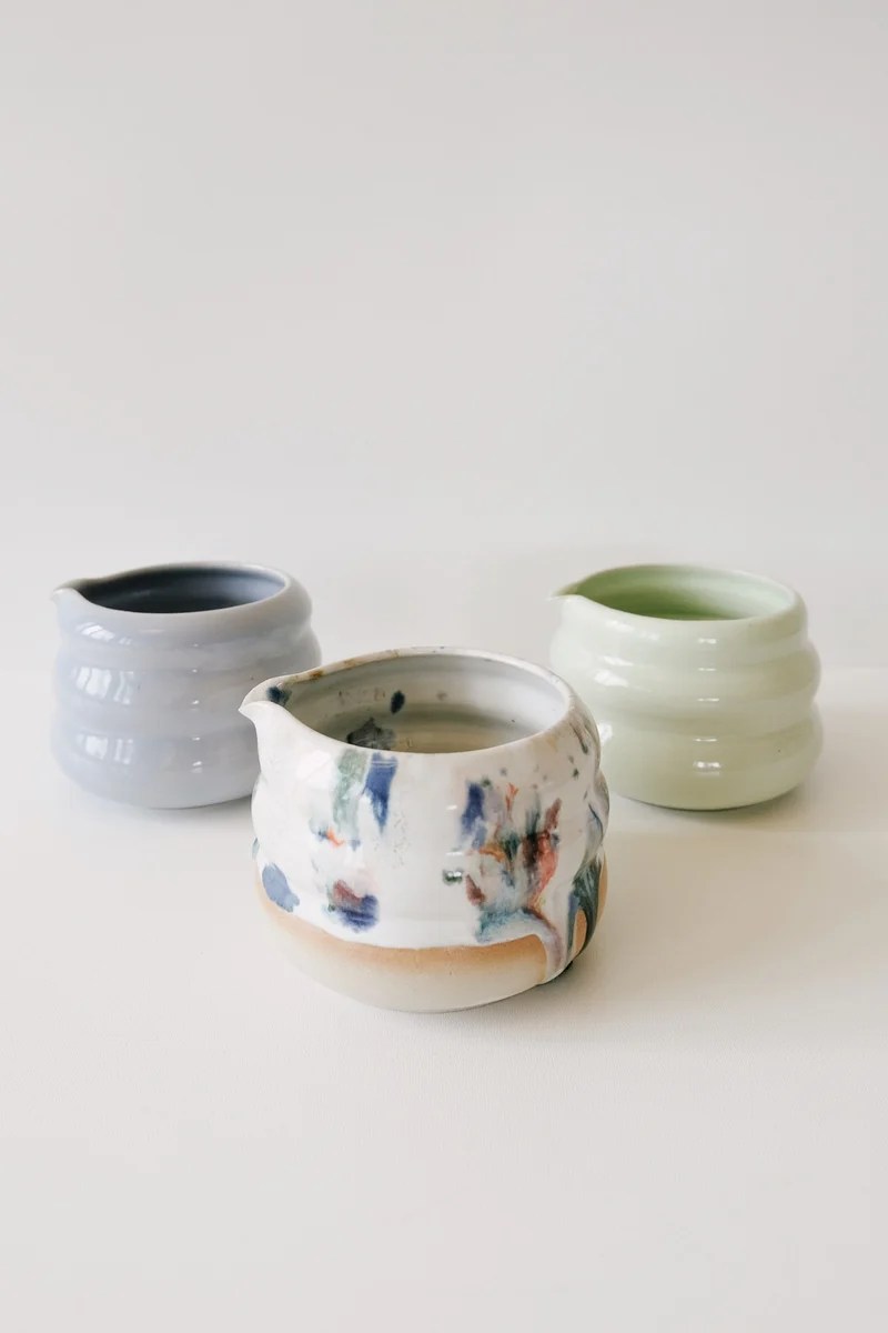 Matcha Bowl - Wavy - Colorful