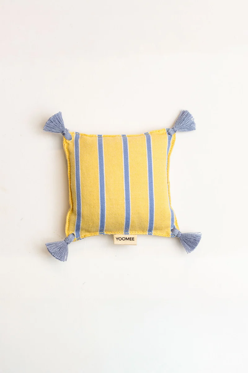 Lavender Bag - ZAKIA stripes - Yellow/Blue