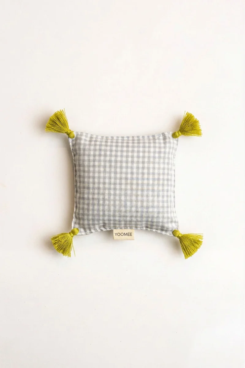 Lavender Bag - ZAKIA mini checked - Grey