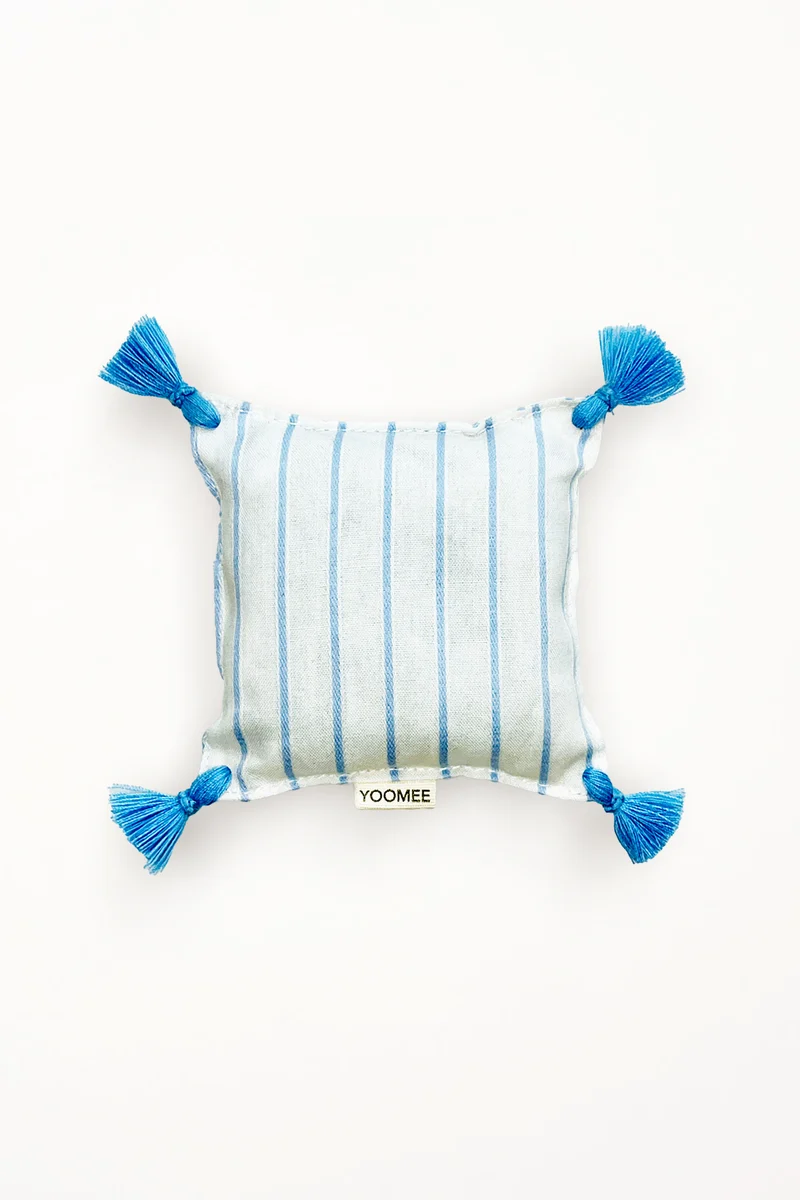 Lavender Bag - ZAKIA lines - Light Blue/White