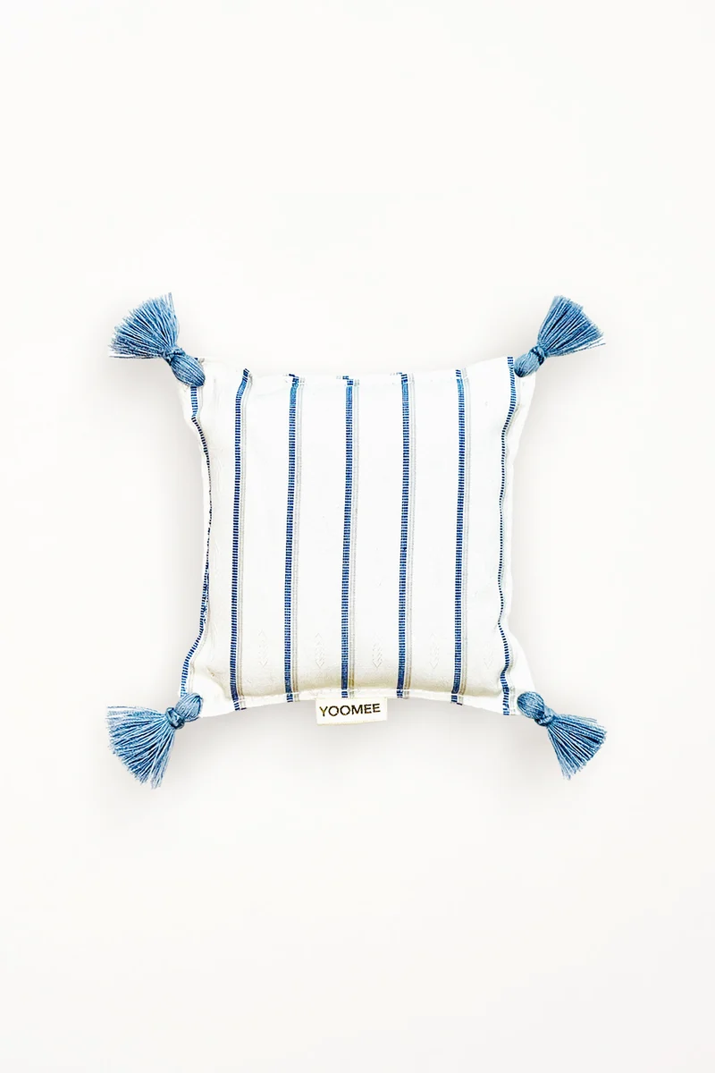 Lavender Bag - ZAKIA lines - Grey Blue/White
