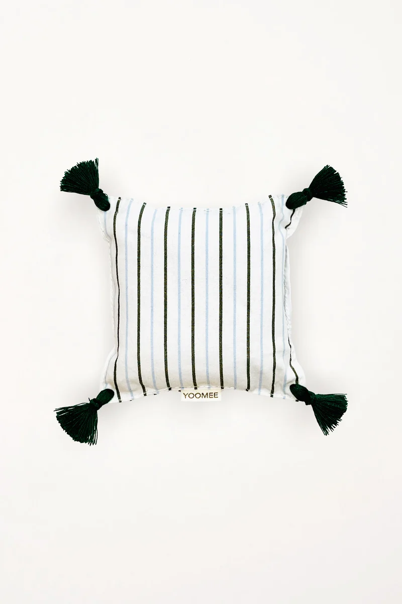 Lavender Bag - ZAKIA lines - Green/Blue/White