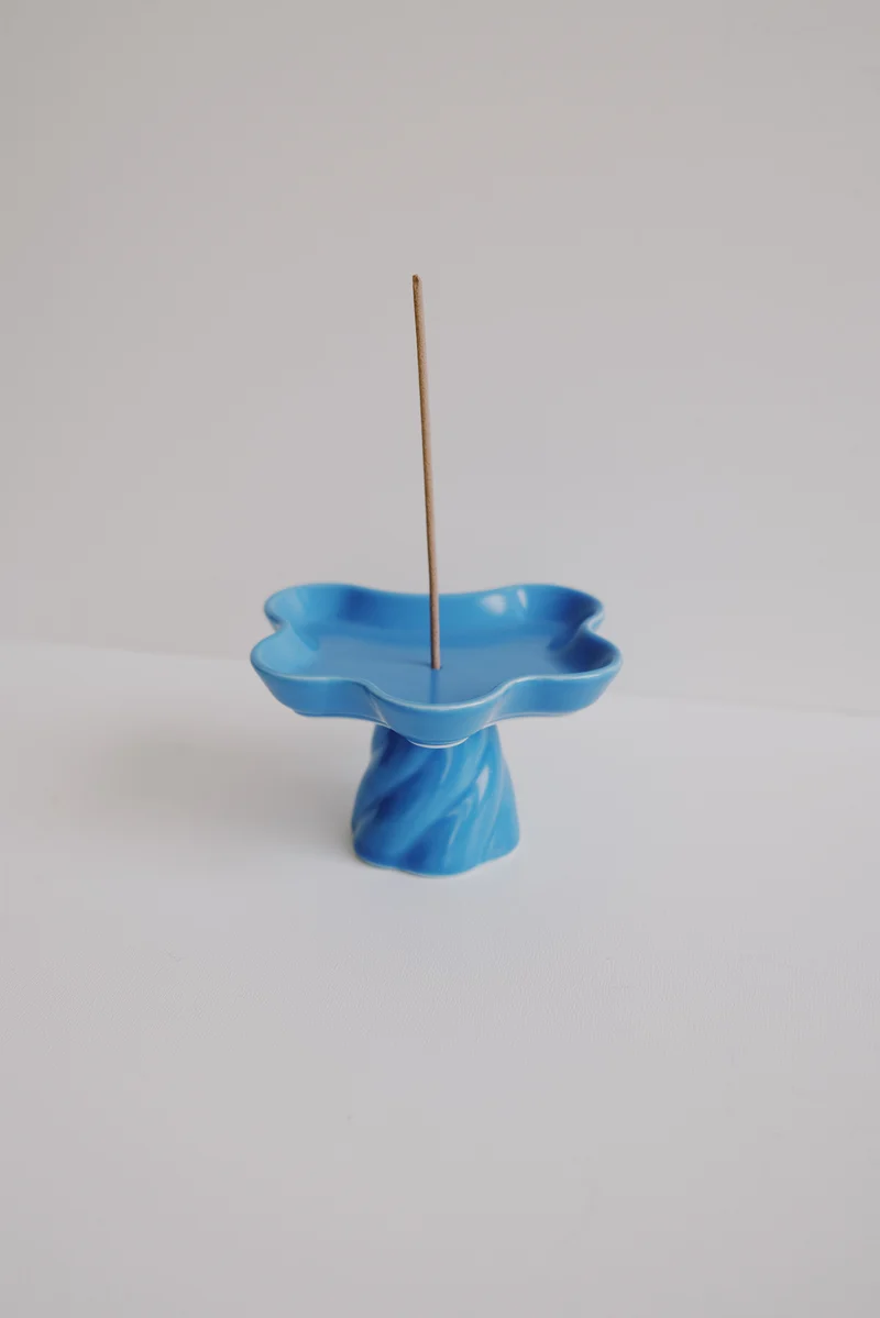 Incense Holder - Templo - Blue
