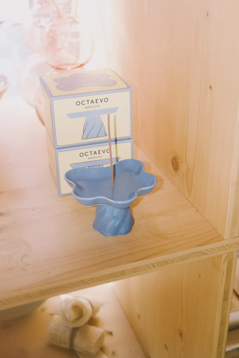Incense Holder - Templo - Blue
