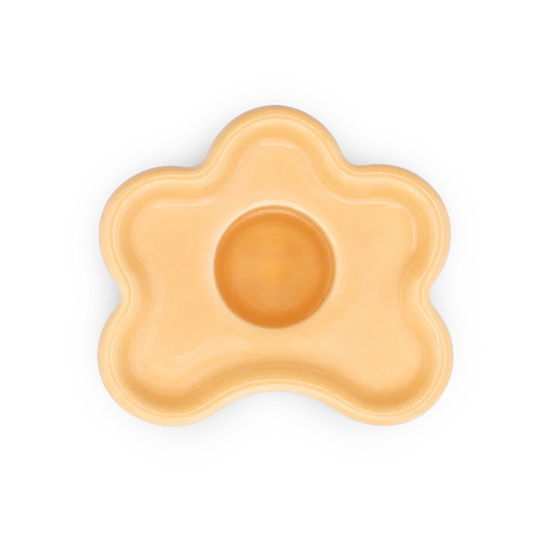 Candle Holder - Flora Small - Tangerine