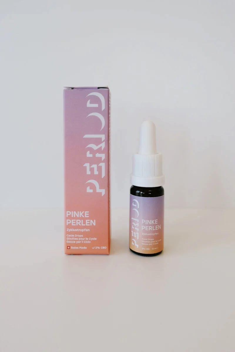 mouth drops - pinke perlen