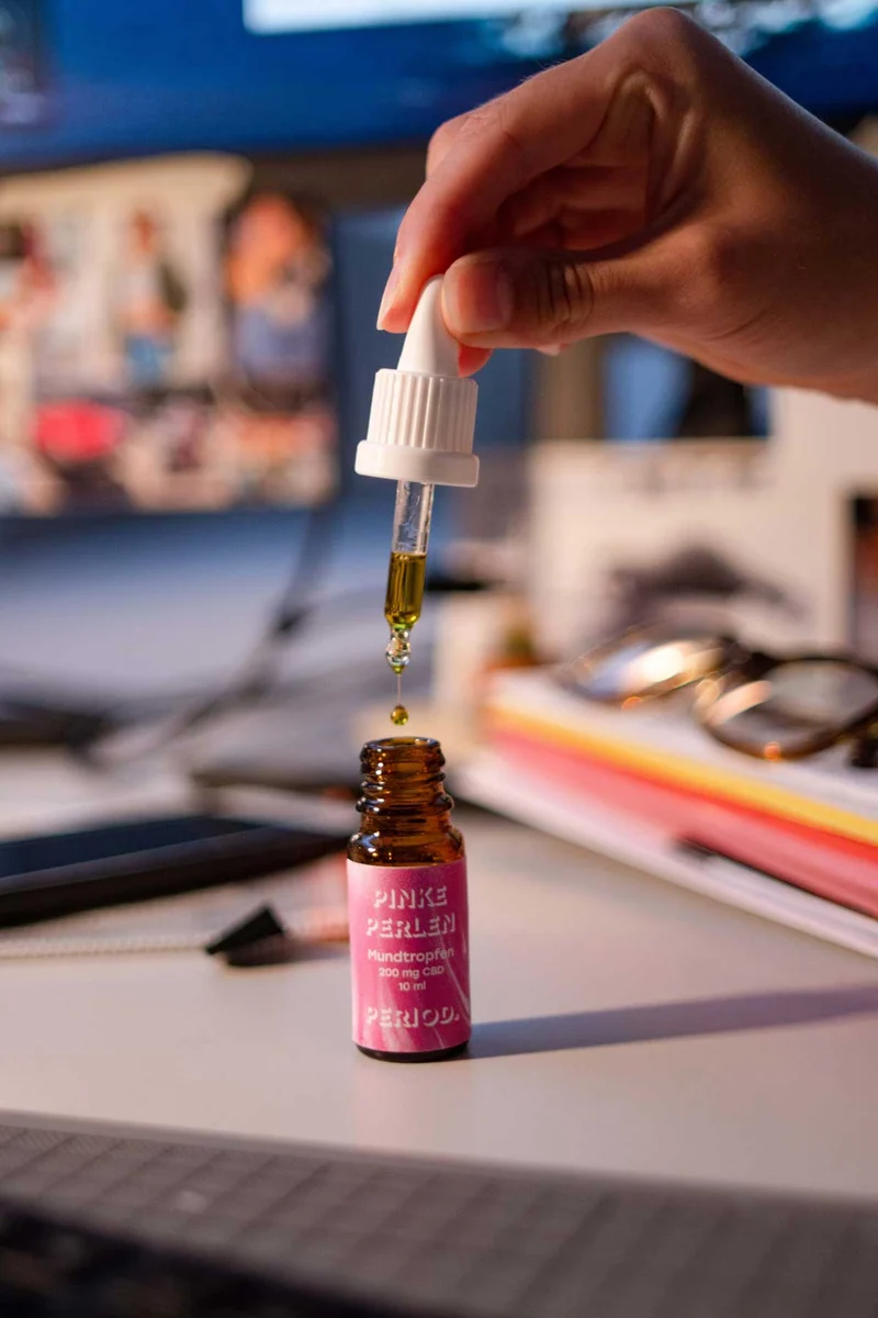 mouth drops - pinke perlen