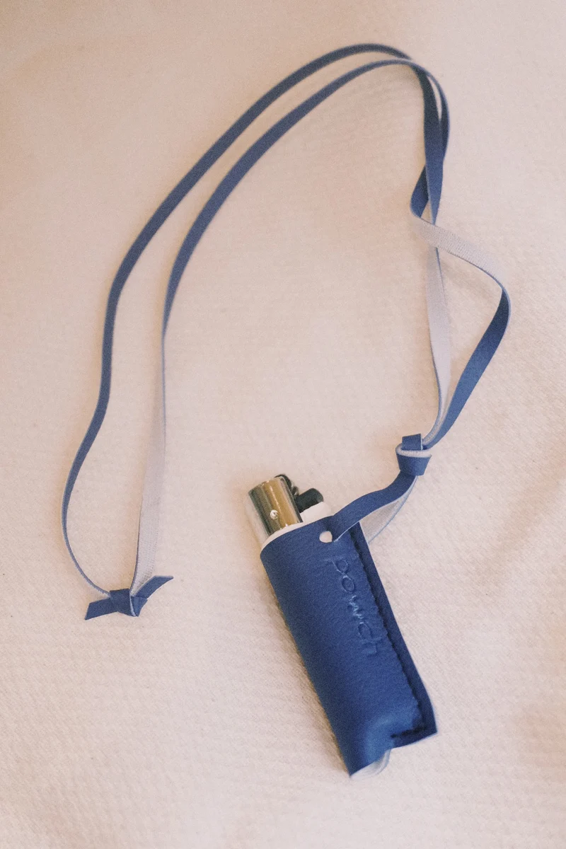 lighter pouch - royal blue