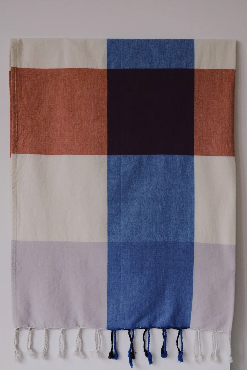 Hammam Towel - Rose / Blue