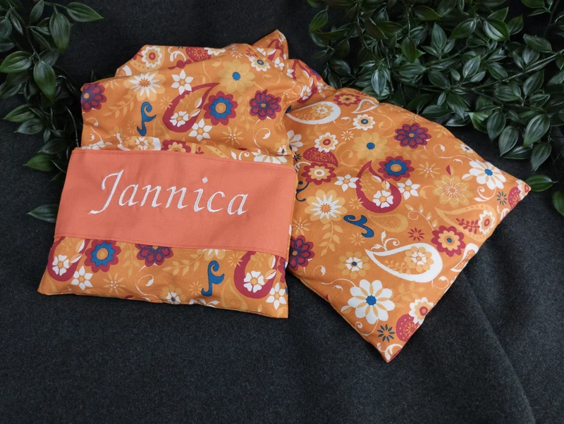 Körnerkissen personalisierbar "Jannica"