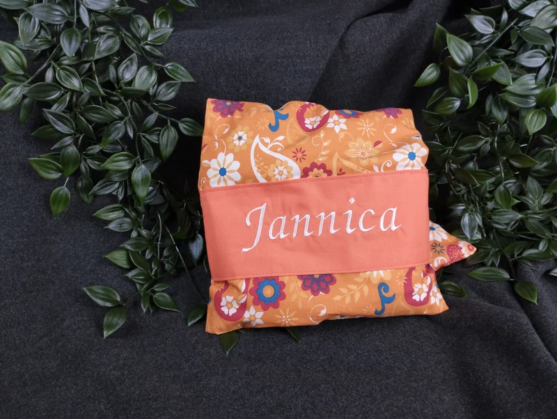 Körnerkissen personalisierbar "Jannica"
