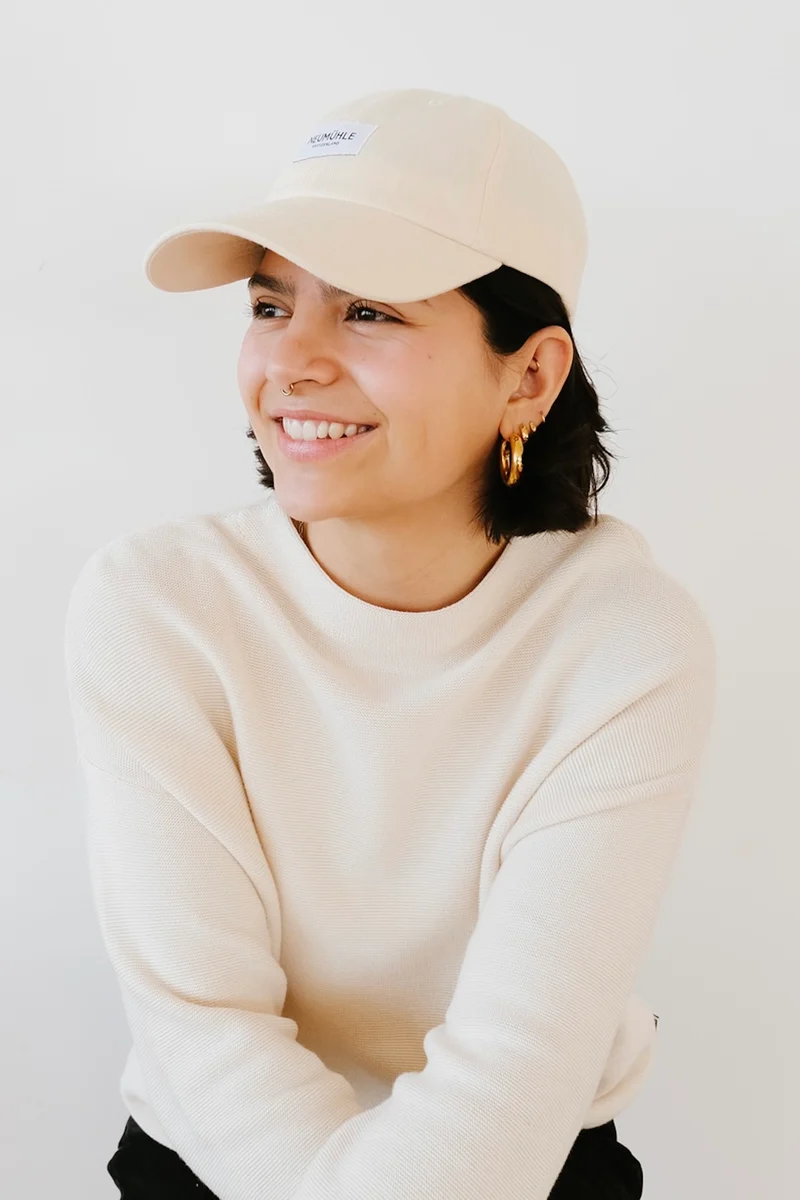 Dad Cap - Ivory White