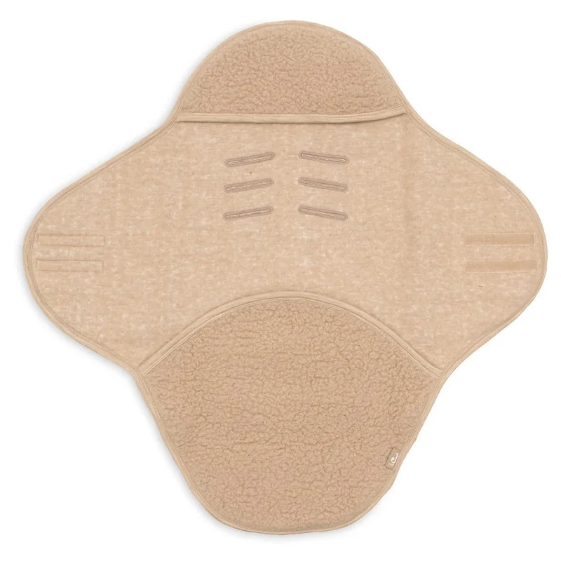 Einschlagdecke Babyschale Merino Sherpa Bio