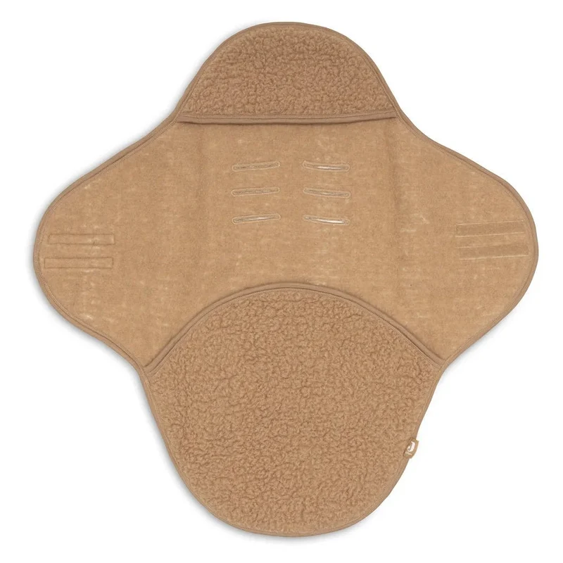 Einschlagdecke Babyschale Merino Sherpa Bio
