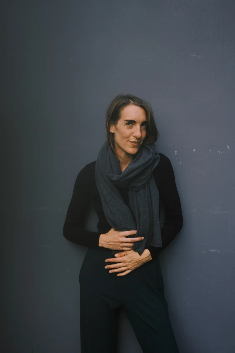 Cotton Scarf - Ross - Dark Grey