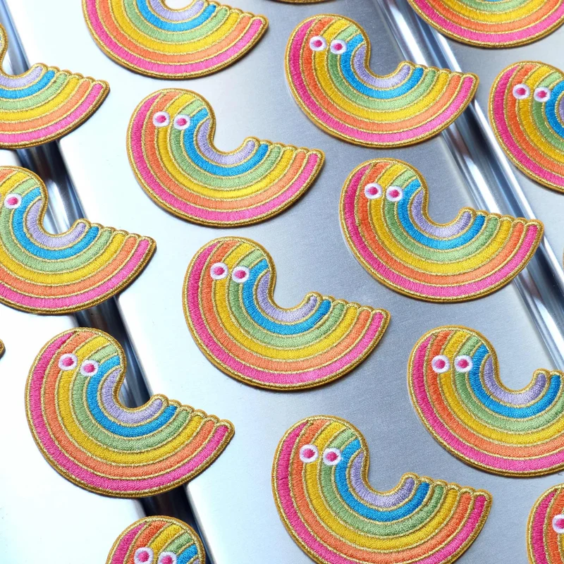 patch - flying rainbow