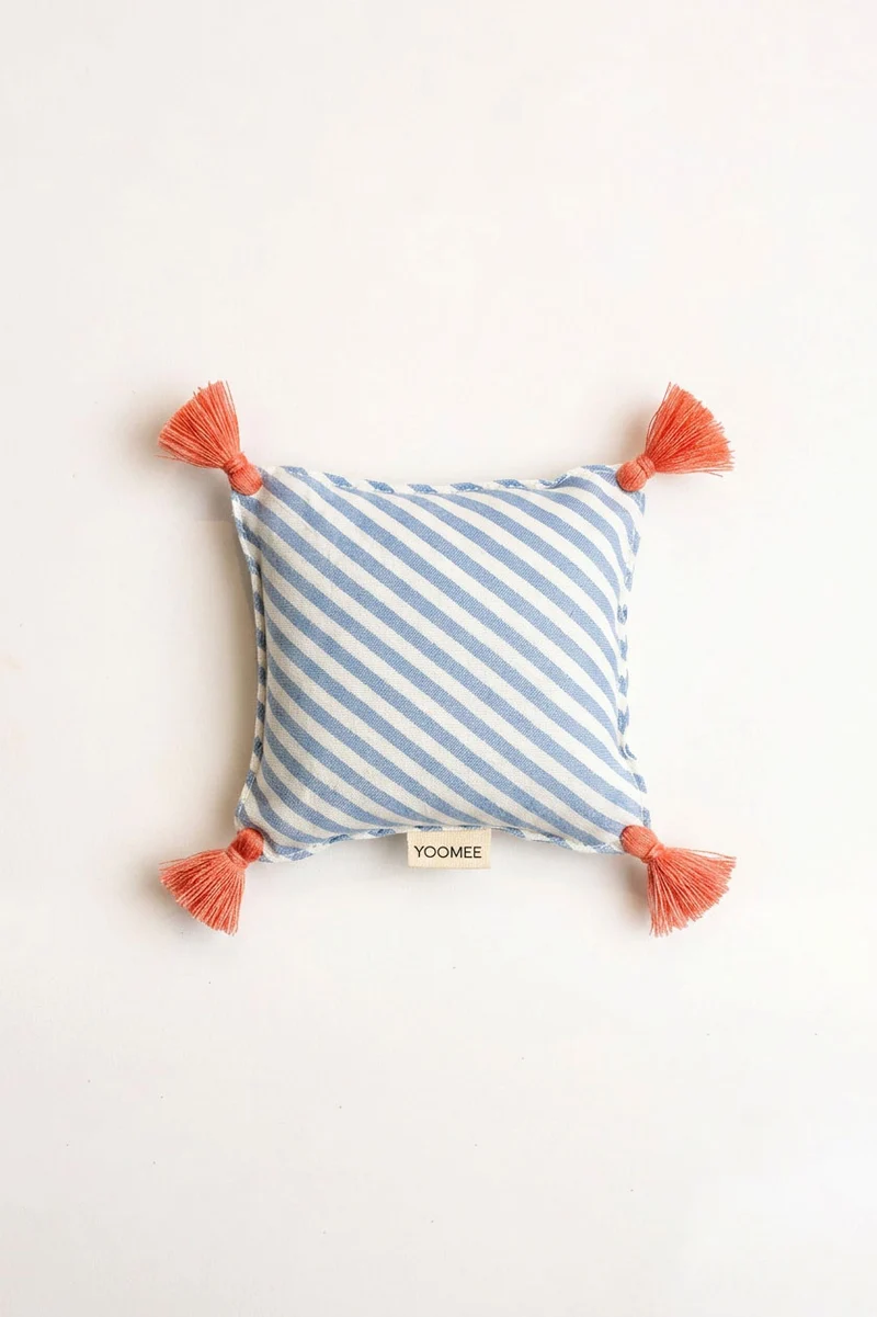 Lavender Bag - ZAKIA stripes - Light Blue
