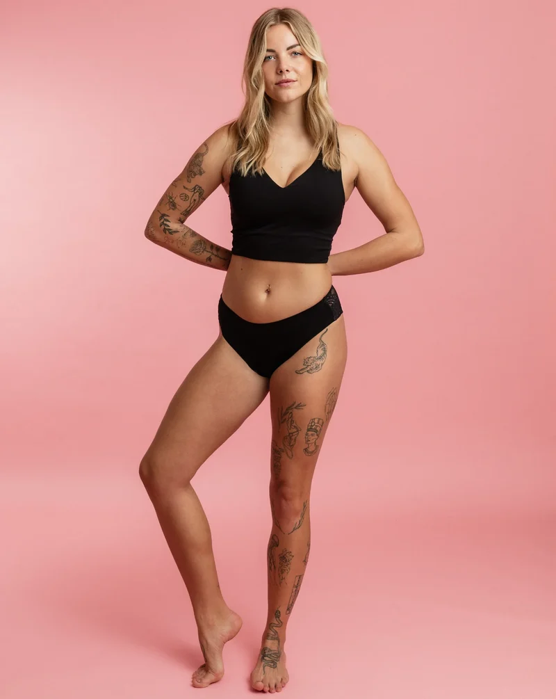 Period Underwear - Brazilian - Lace