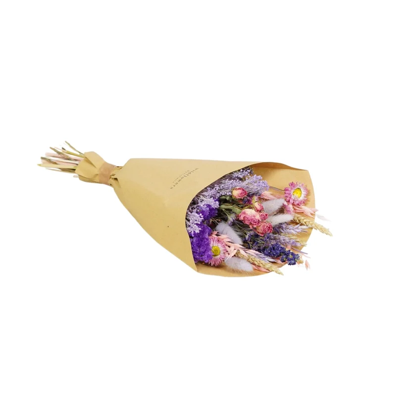 Dried Flowers - Bouquet - Purple Glow