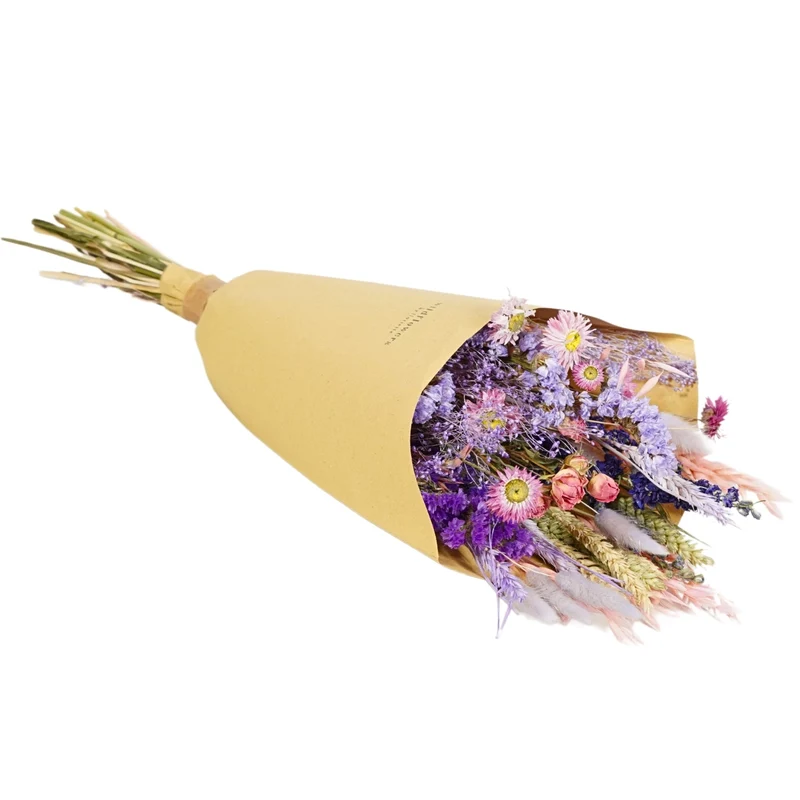 Dried Flowers - Bouquet - Purple Glow
